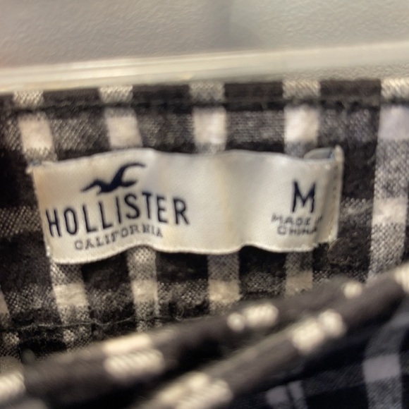 CHECKERED CROPPED BUSINESS CASUAL PANTS - Picture 2 of 4